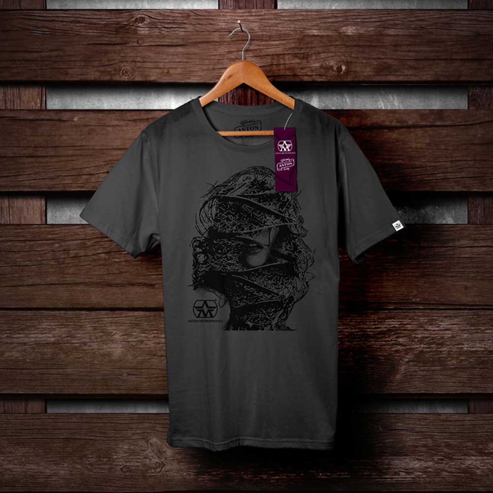 Aston T-Shirt FACE dark grey